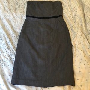 Banana Republic Black Label Strapless Dress
